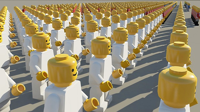 crowd lego